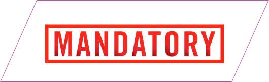 mandatory logo